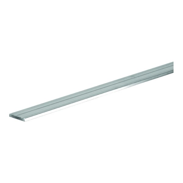Steelworks 0.0625 in. X 1.25 in. W X 3 ft. L Weldable Aluminum Flat Bar 11319